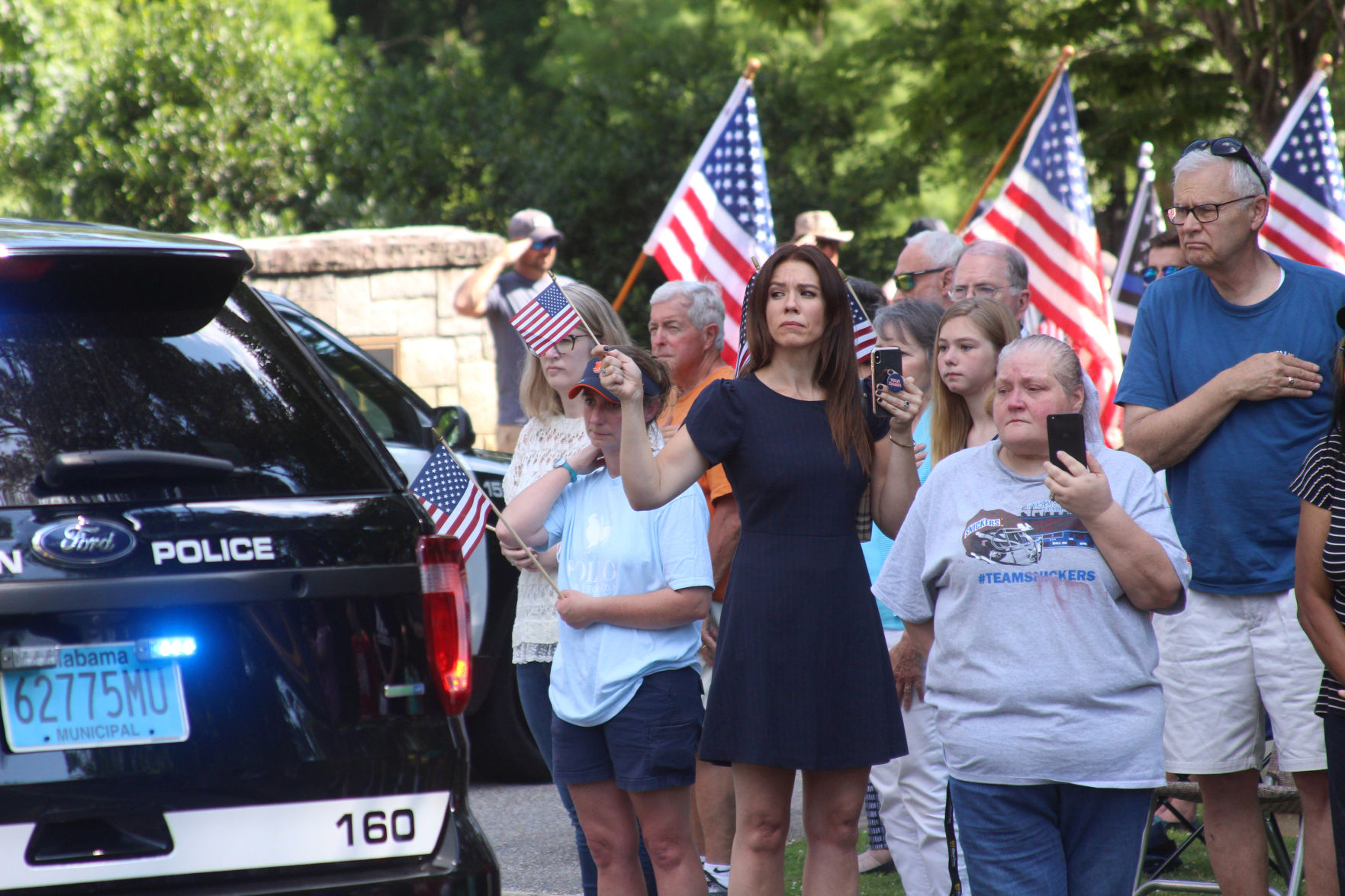 Funeral service for officer William Buechner